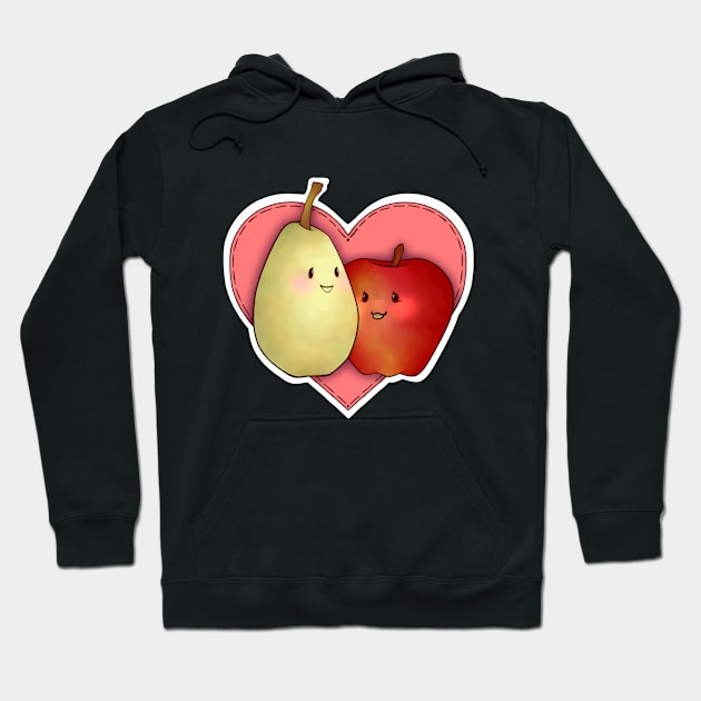 Apple Of My Eye Hoodie by ArtByJD